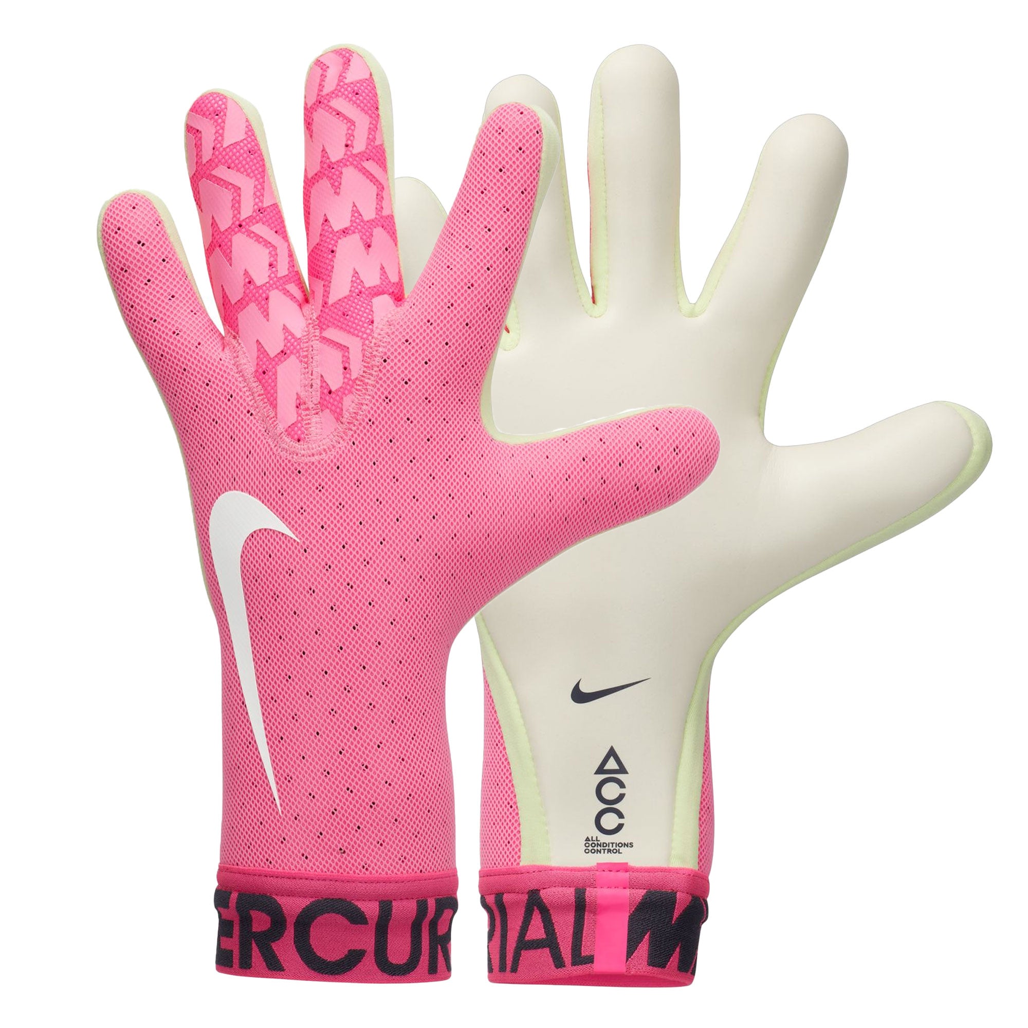 Nike Men's Mercurial Touch Elite Goalkeeper Gloves Pink/White、mySite、bottomscart