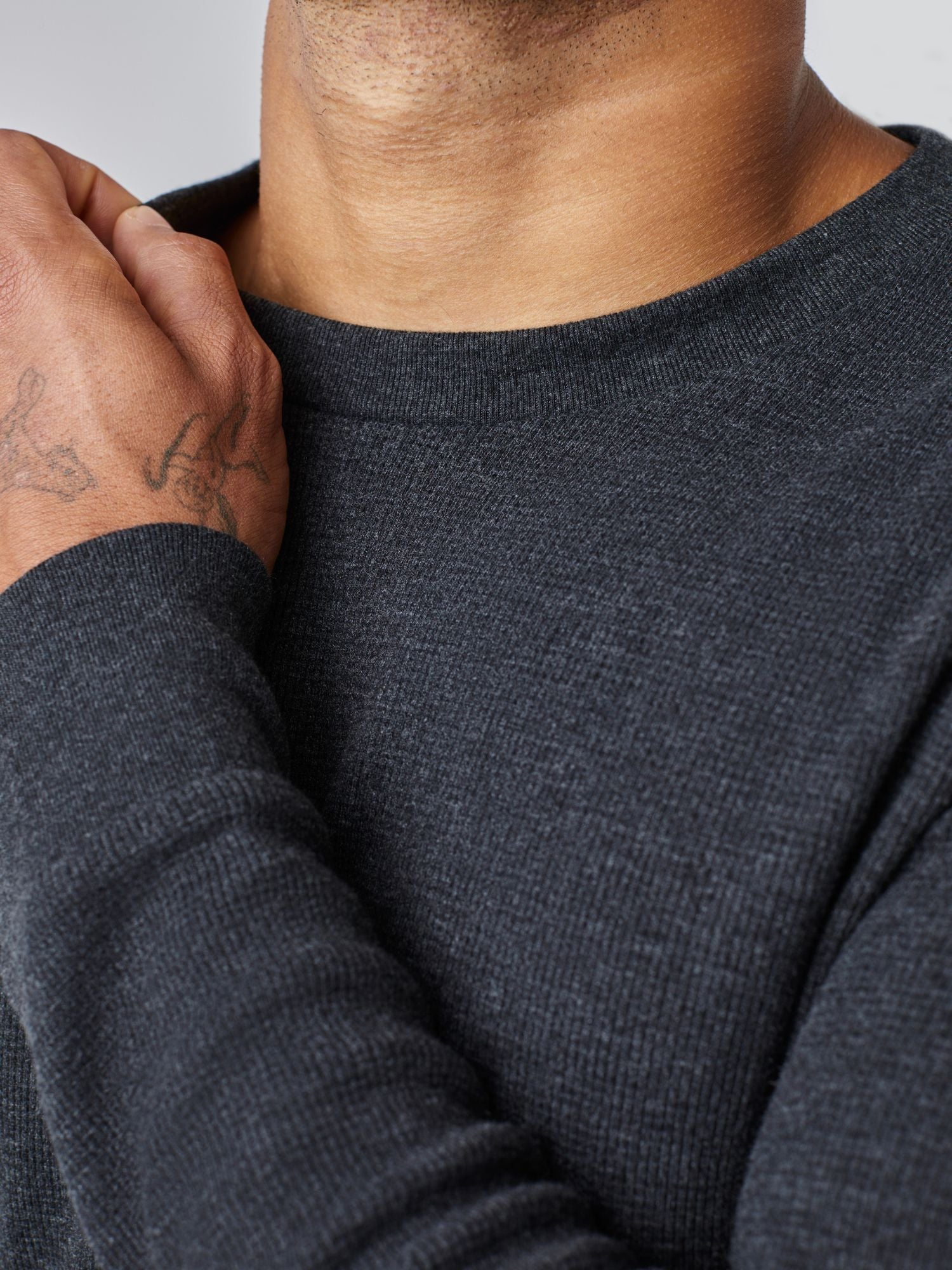  Charcoal Thermal Long Sleeve Crew、mySite、ghnorth