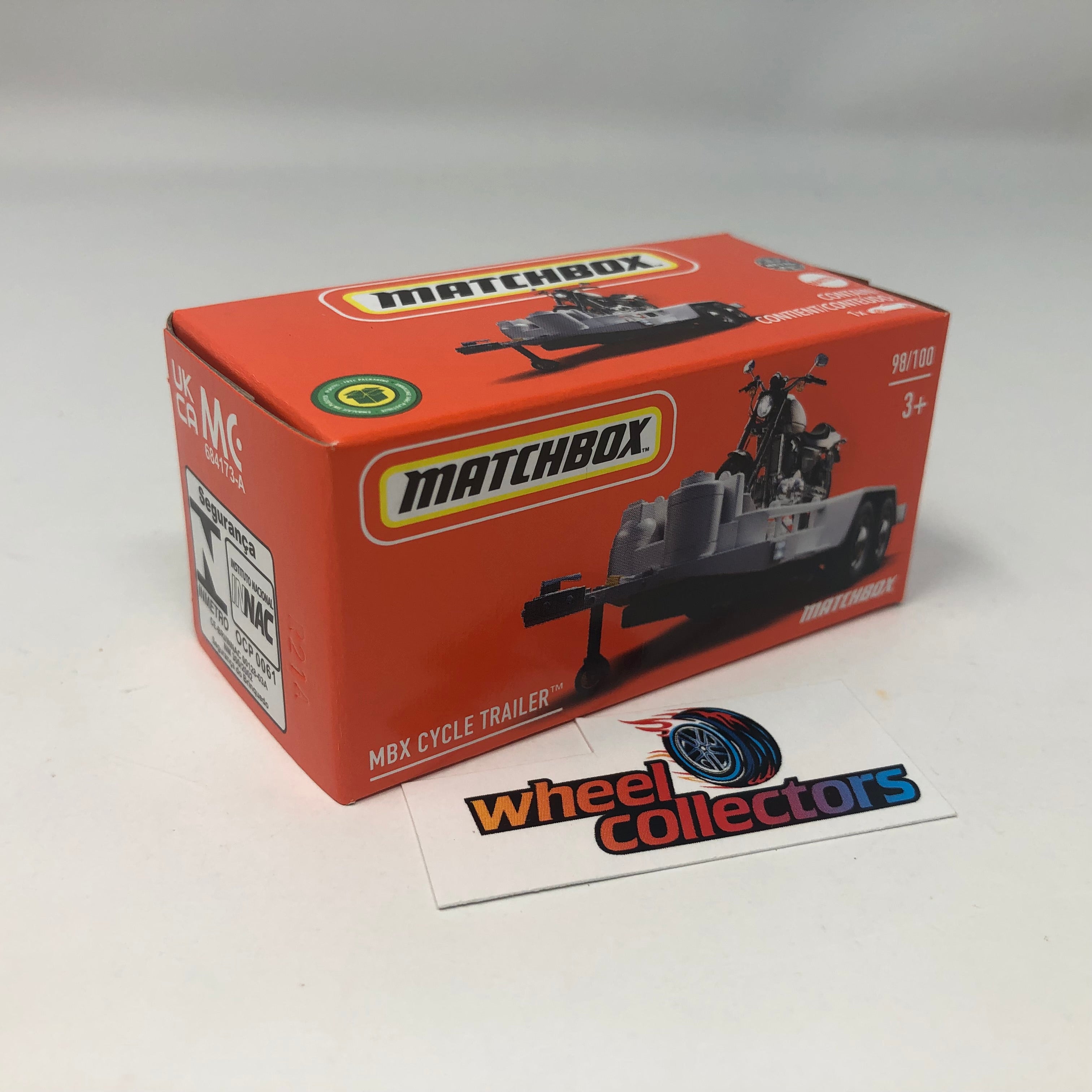MBX Cycle Trailer * 2022 Matchbox POWER GRABS Case E Release、mySite、hgirdovlk
