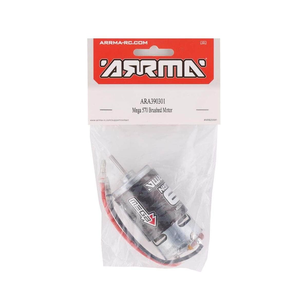 ARA390301, Arrma Mega 570 Brushed Motor (9T)、mySite、merchandisen