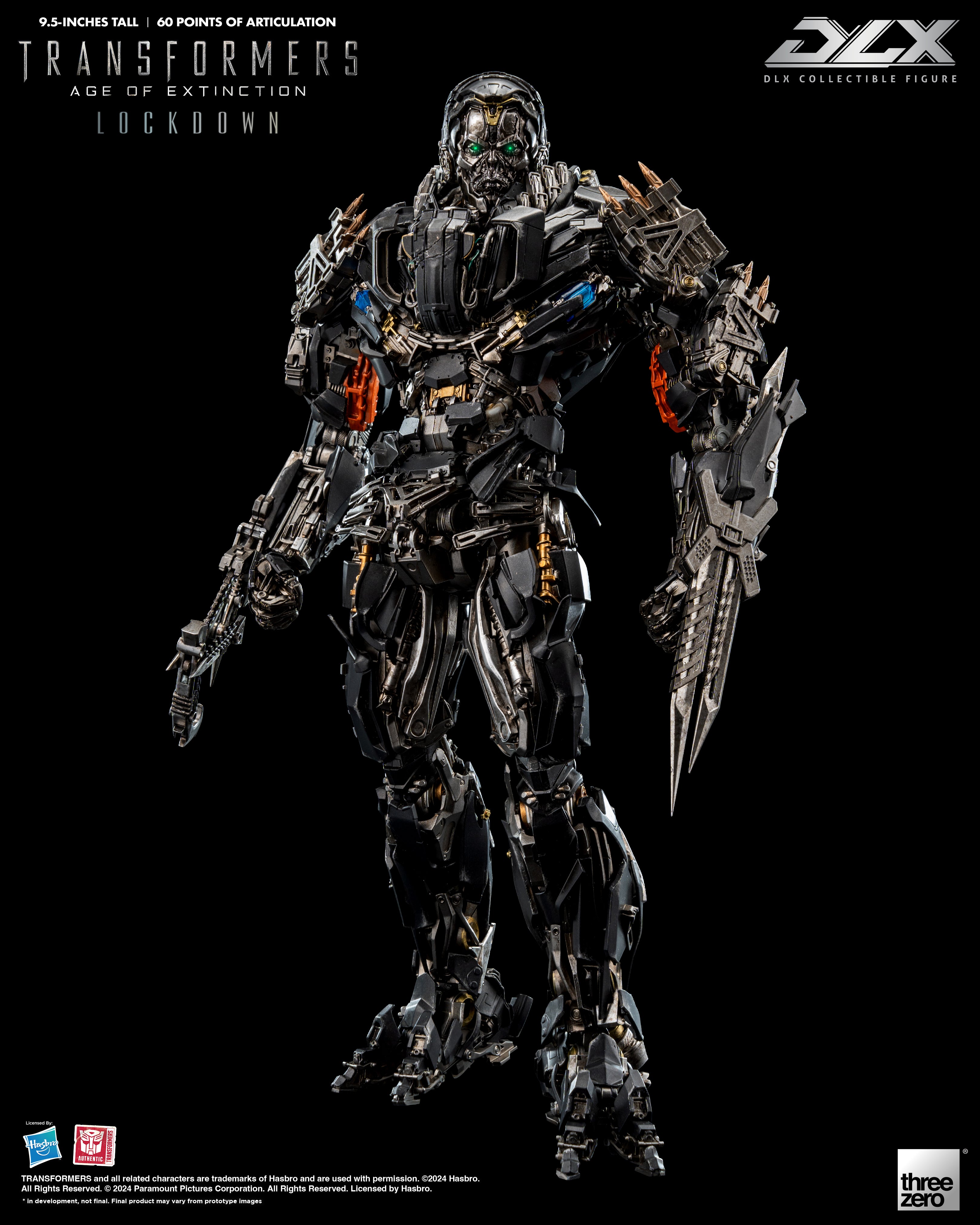 Threezero Transformers: Age of Extinction - DLX Lockdown、mySite、hgirdovlk