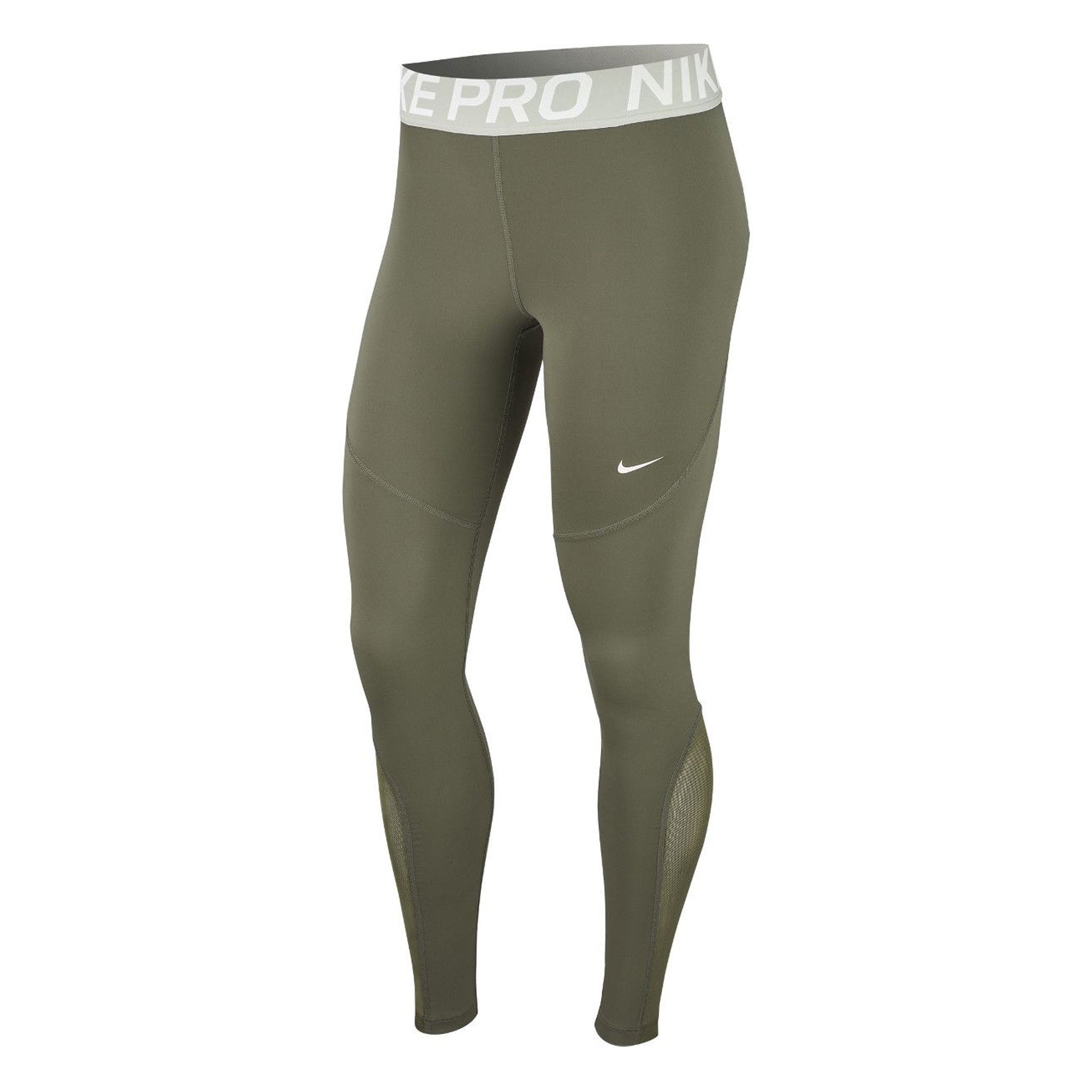 Nike Women's Pro Tights Juniper Fog/White、mySite、bottomscart
