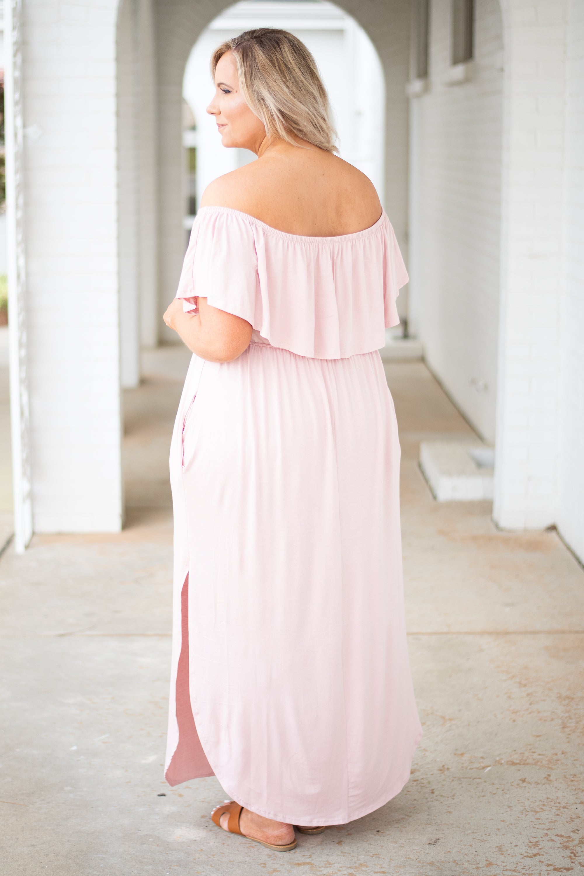  By The Boardwalk Maxi Dress, Mauve、mySite、justintrudeaud