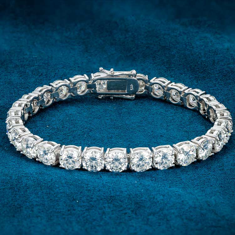 6MM Iced Out Tennis Bracelet 14K Gold、mySite、hinf8tx79