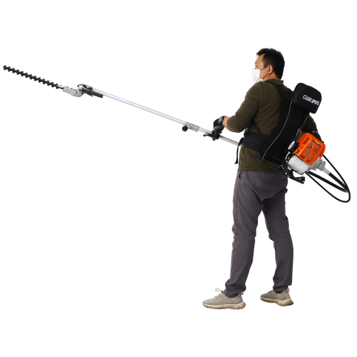 4 in 1 Multi-Functional Trimming Tool, 52CC 2-Cycle Garden Tool System with Gas Pole Saw, Hedge Trimmer, Grass Trimmer, and Brush Cutter EPA Compliant、、eastwooduniform