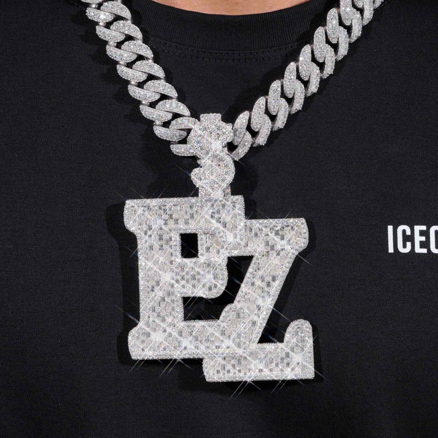 Custom Moissanite EZ Pendant 14K Gold、mySite、hinf8tx79