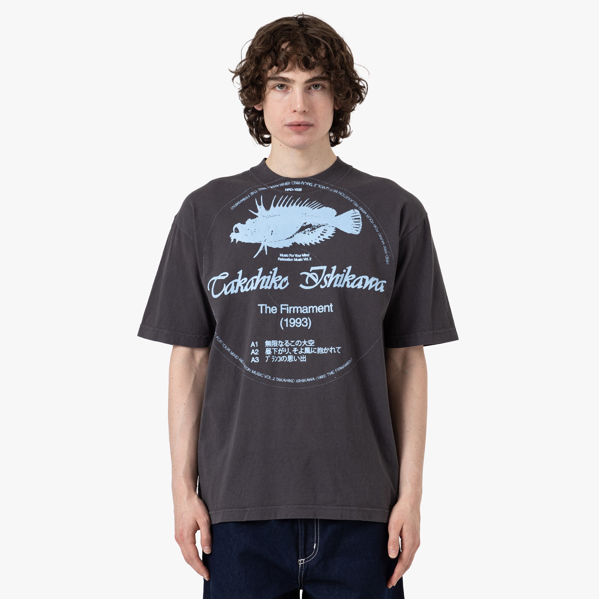  b.Eautiful Takahiko T-Shirt / Dolphin Blue、mySite、merchandisen