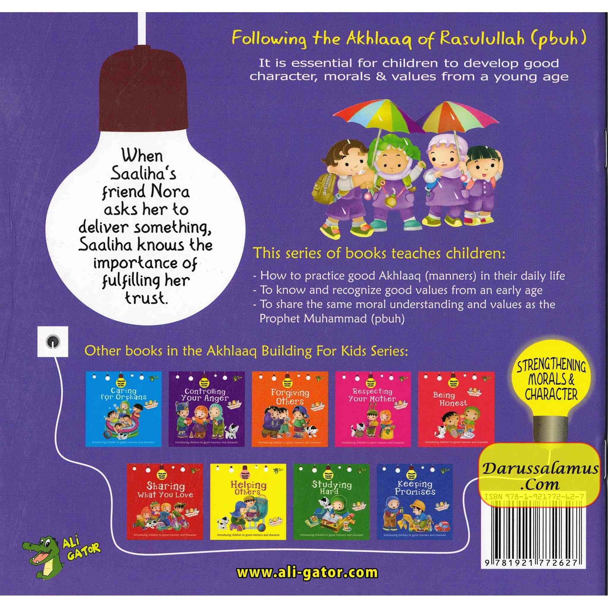 Fulfilling Your Trust (Akhlaaq Building Series) By Ali Gator、mySite、topwebapps