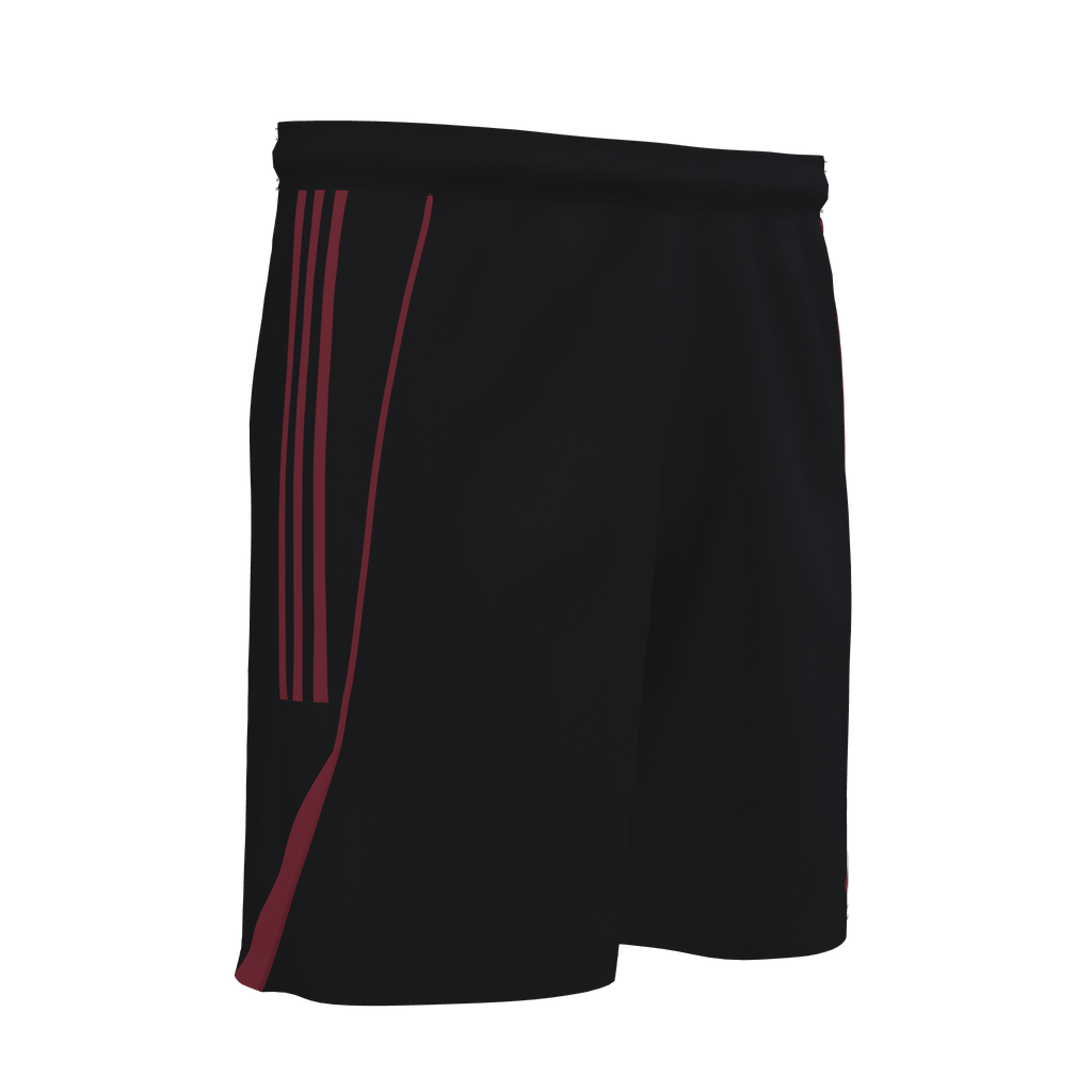 adidas YOUTH Clippers Custom Tiro 25 Competition Match Shorts - Black、mySite、noshort