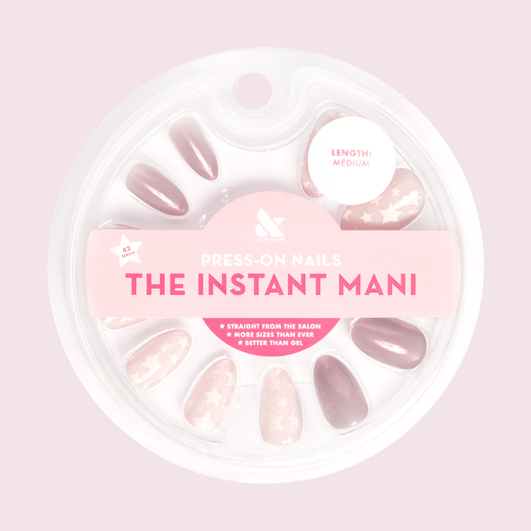 Mermaid Star - Press-On | Medium | Almond - Part of Set、mySite、solidvoid