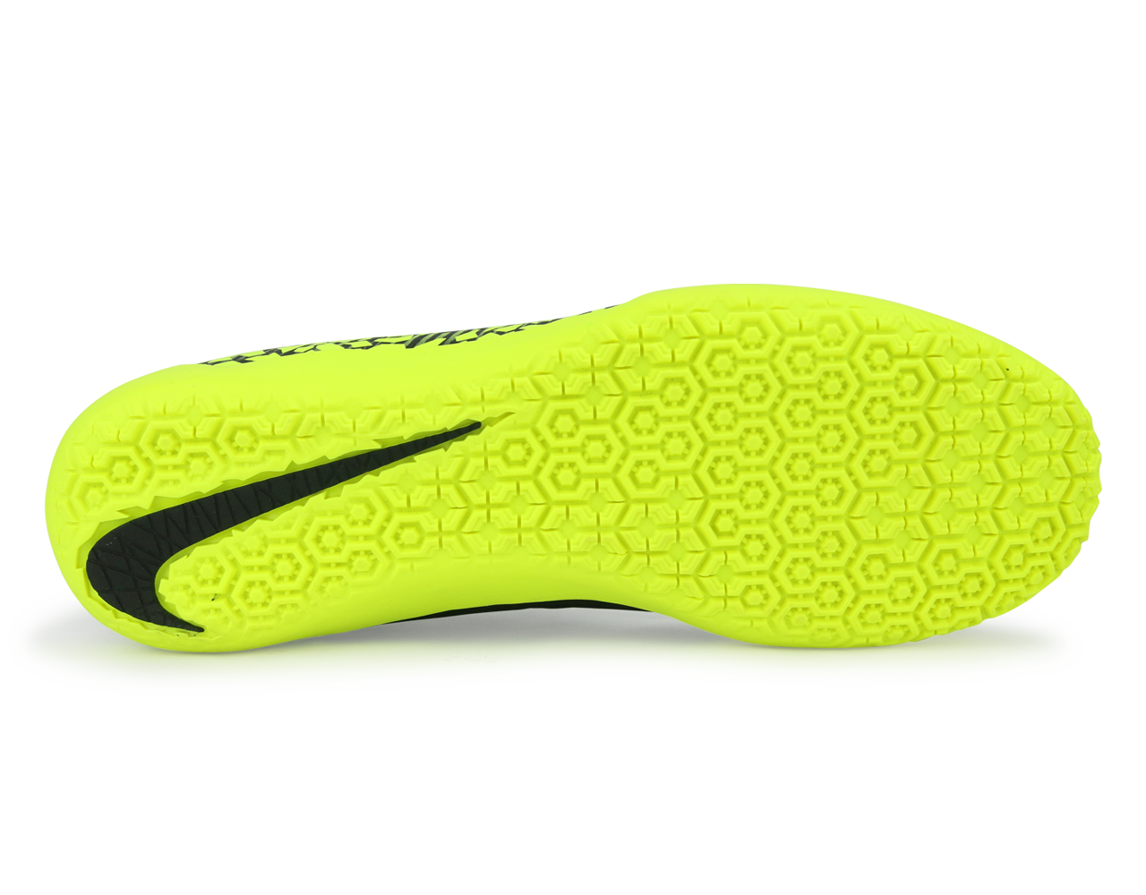 Nike Men's Hypervenom Phelon Indoor Soccer Shoes Black/White/Volt、mySite、noshort