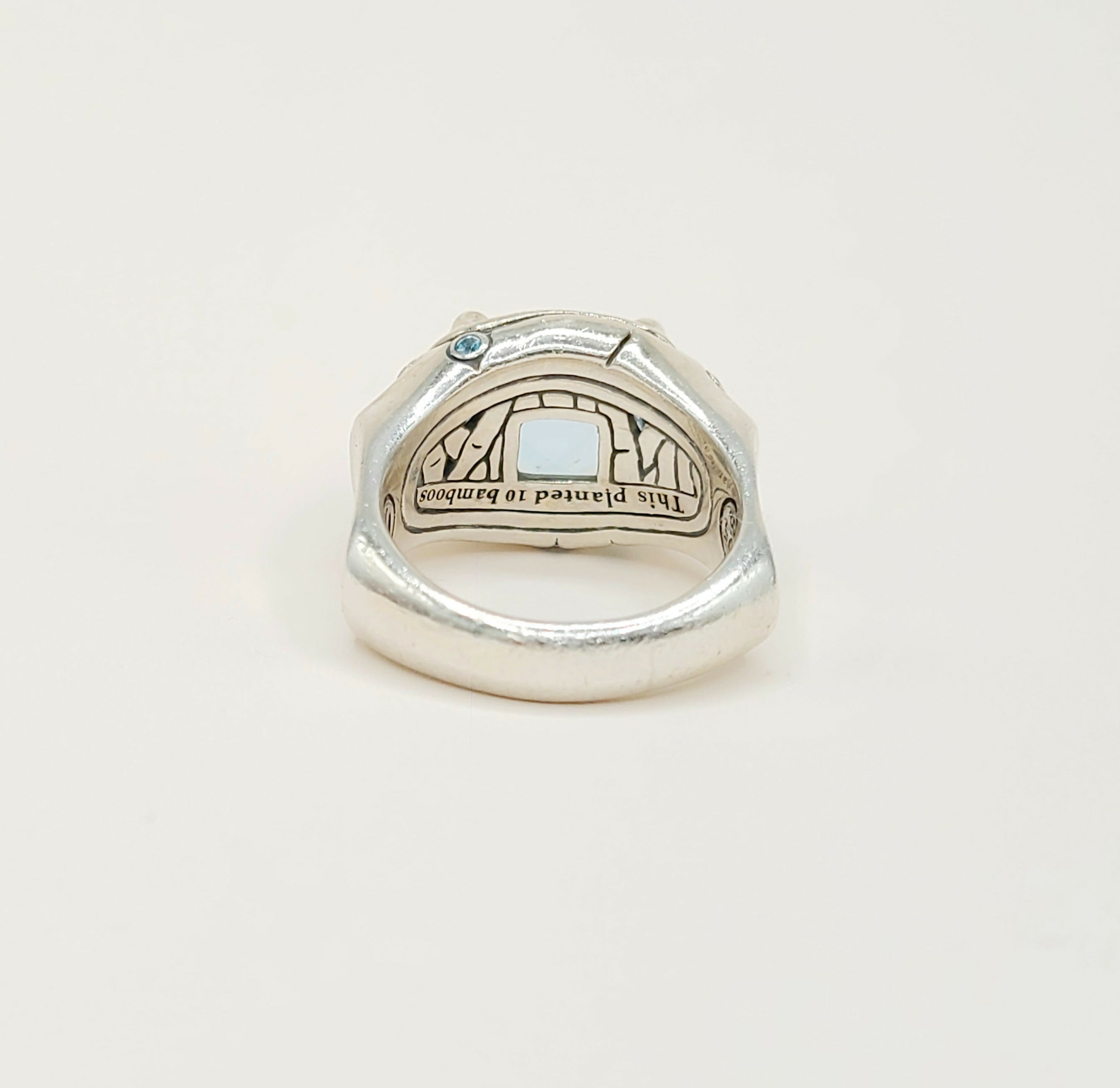 John Hardy Bamboo Ring Blue Topaz、mySite、hinf8tx79