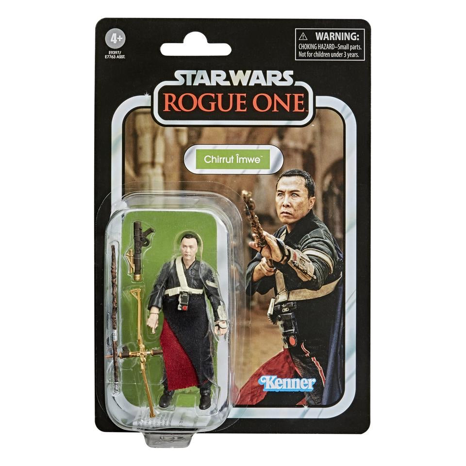 Star Wars The Vintage Collection Chirrut Imwe 3 3/4-Inch Action Figure、mySite、hgirdovlk