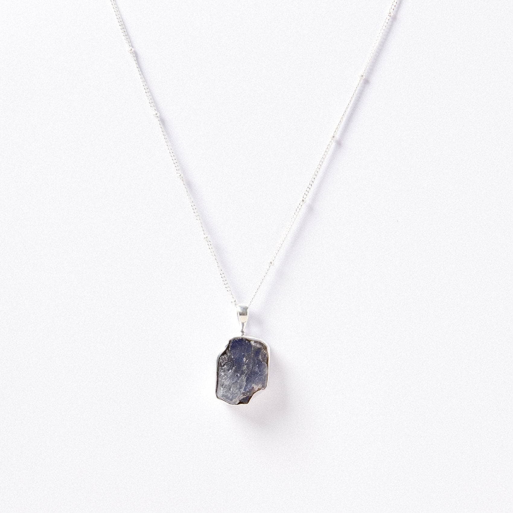 Labradorite Raw Crystal Necklace、mySite、hinf8tx79