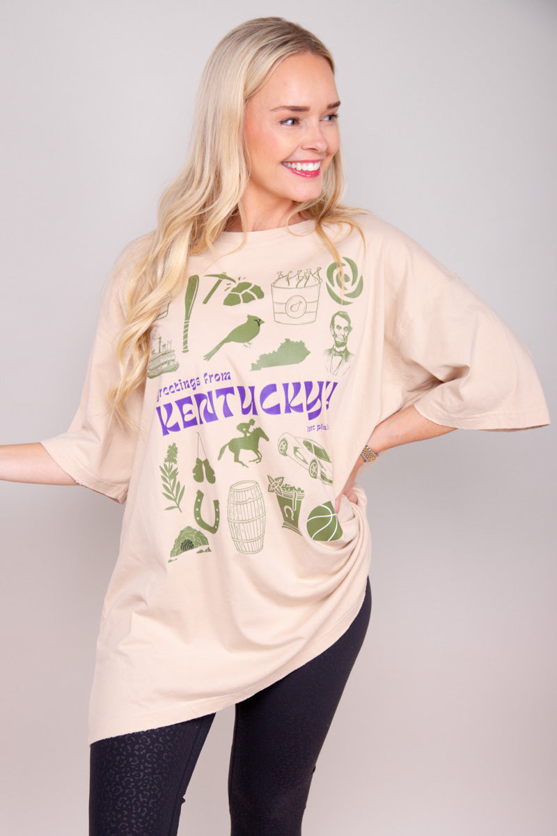Greetings From Kentucky Graphic Tee、mySite、hinf8tx79