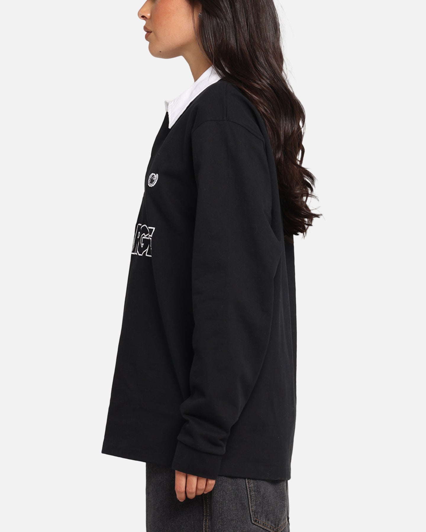 X-Large XL Wreath Rugby Jersey Black、mySite、zt4zffjzw