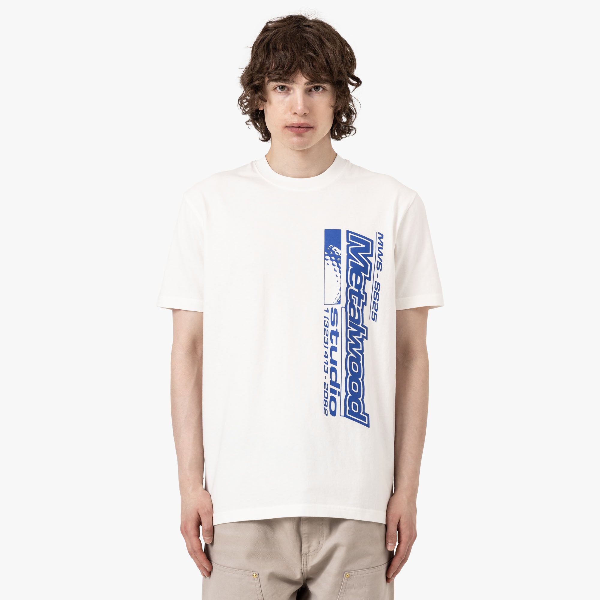  Metalwood La Brea Shop T-Shirt White、mySite、merchandisen