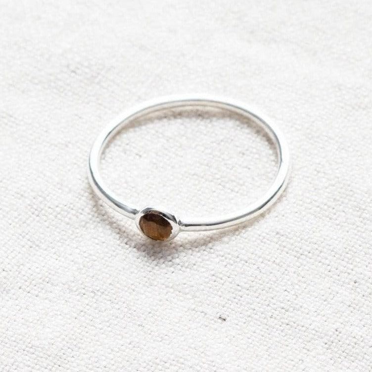 Tiger Eye Silver or Gold Ring、mySite、hinf8tx79