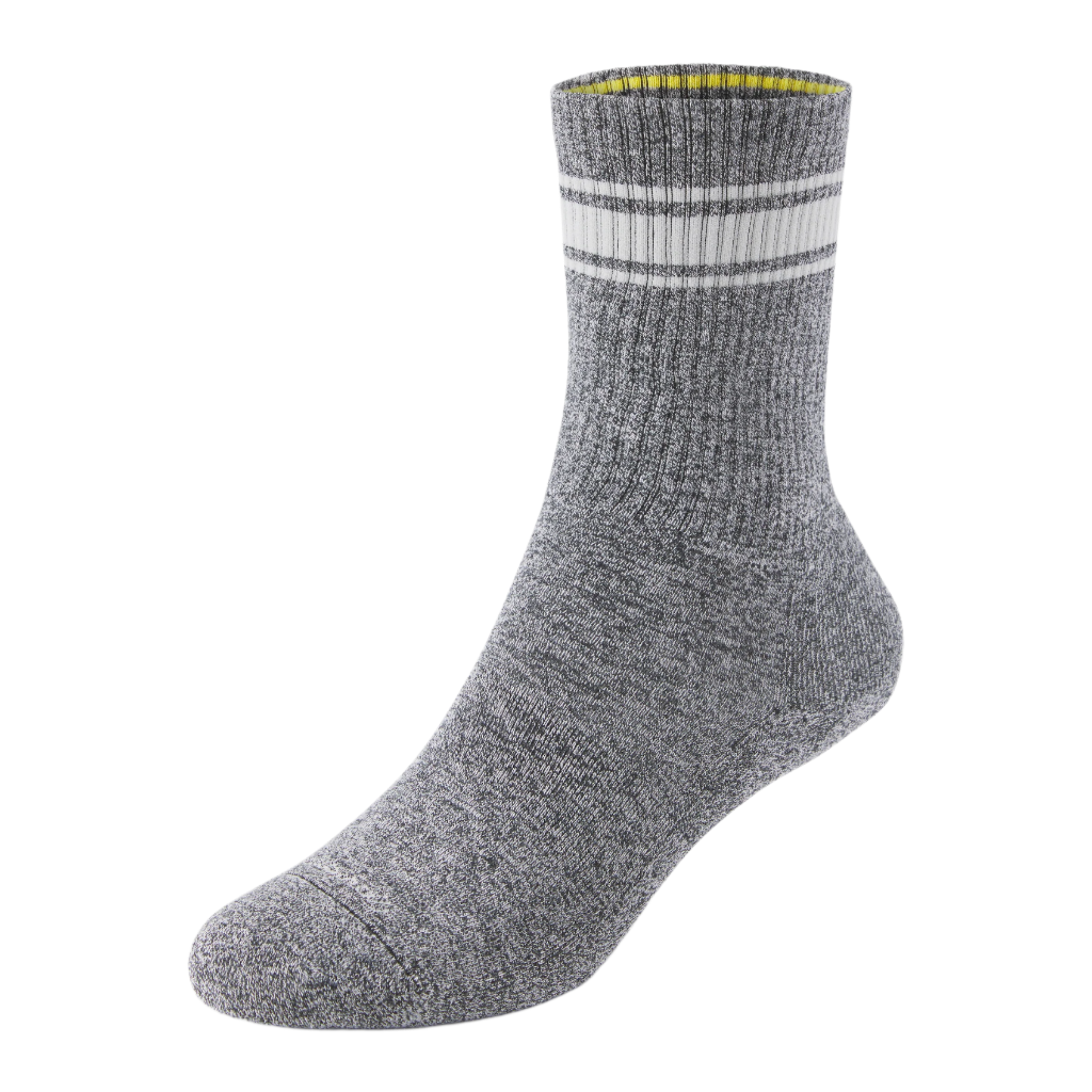  Anytime Crew Sock - Natural Grey Heather / Light Grey、mySite、preschool7hills
