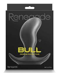 Bull Premium Silicone Plug | Black | Ergonomic | Expand On Demand、mySite、bottomscart