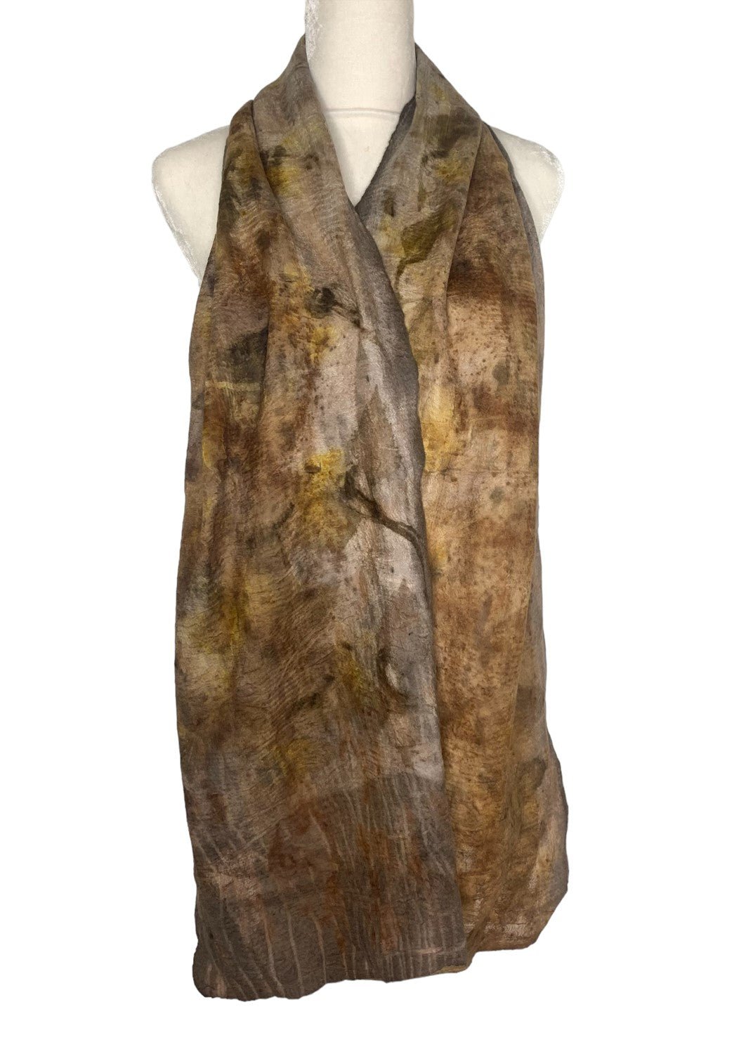  Wool Eco Print Scarf、mySite、elrpsem3k