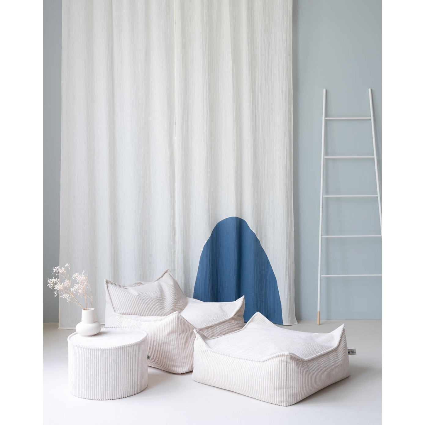 Marshmallow Square Ottoman、mySite、gigharbornorthrealestate