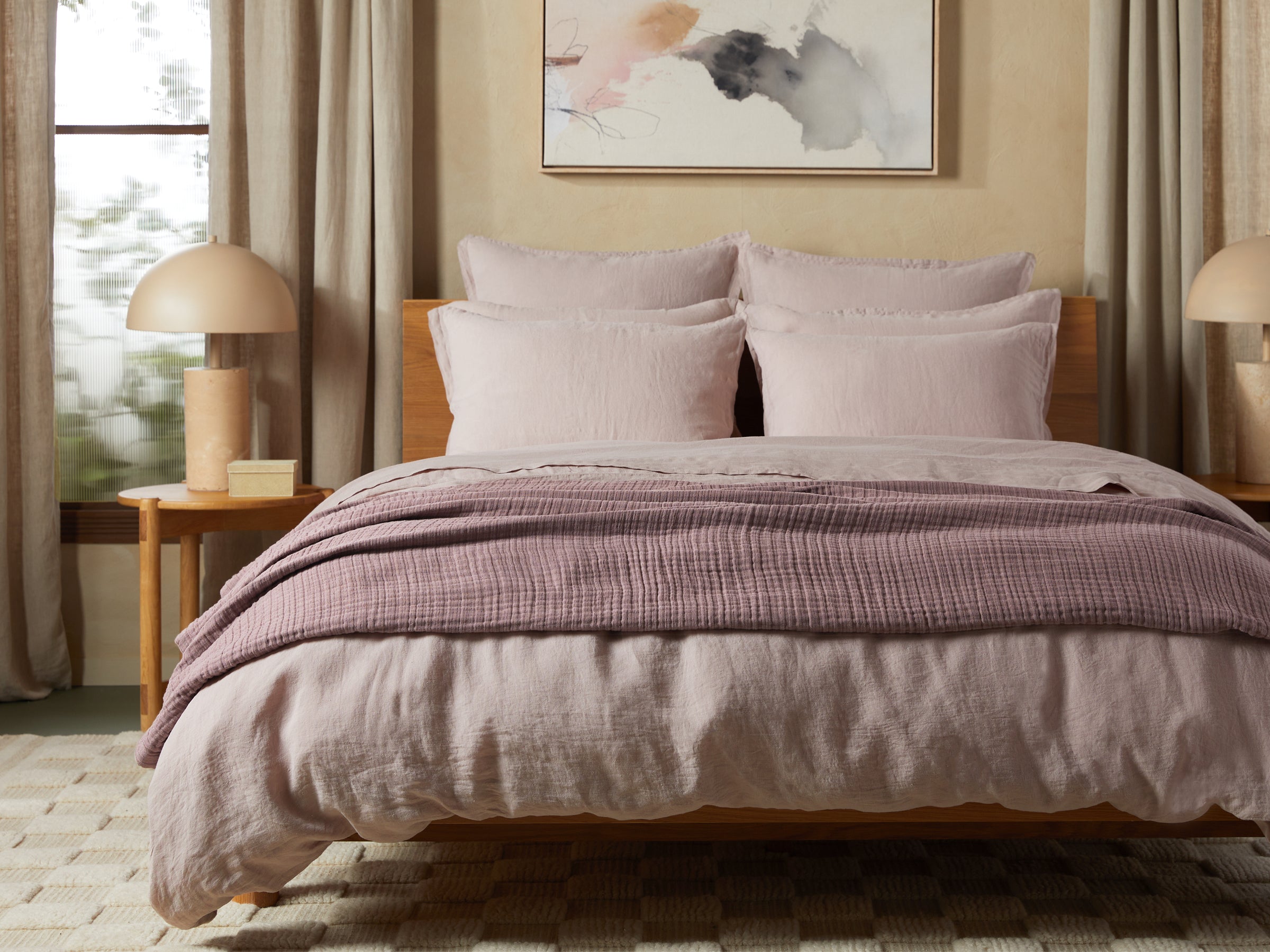  Cloud Linen Gauze Throw (Clover)、mySite、sugarbowlscore