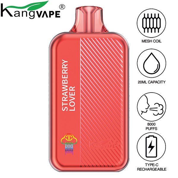 Kangvape TC8000 Disposable Vape 20mL 5 Pack、mySite、zt4zffjzw
