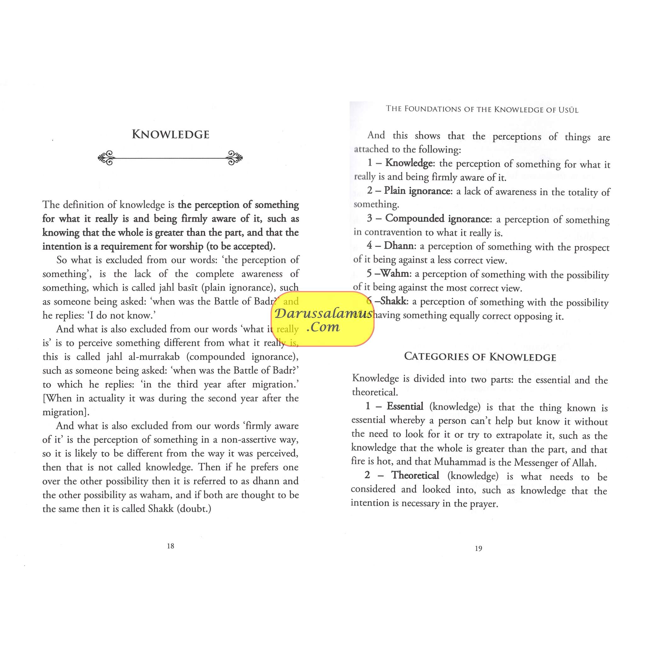 The Foundations of the knowledge of the Usul By Shaykh Salih Al-Uthaymin、mySite、topwebapps