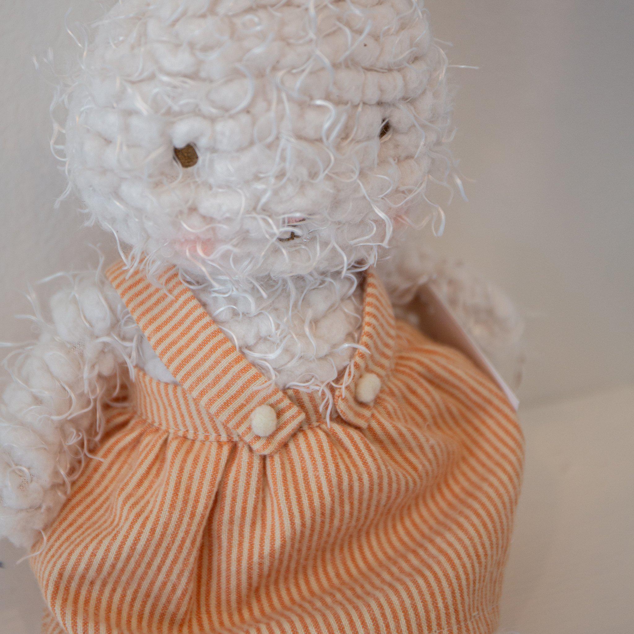 RETIRED - Hutch Studio - Harriet Hoppy - Bunny in Handmade Clothing、mySite、g9winljtr