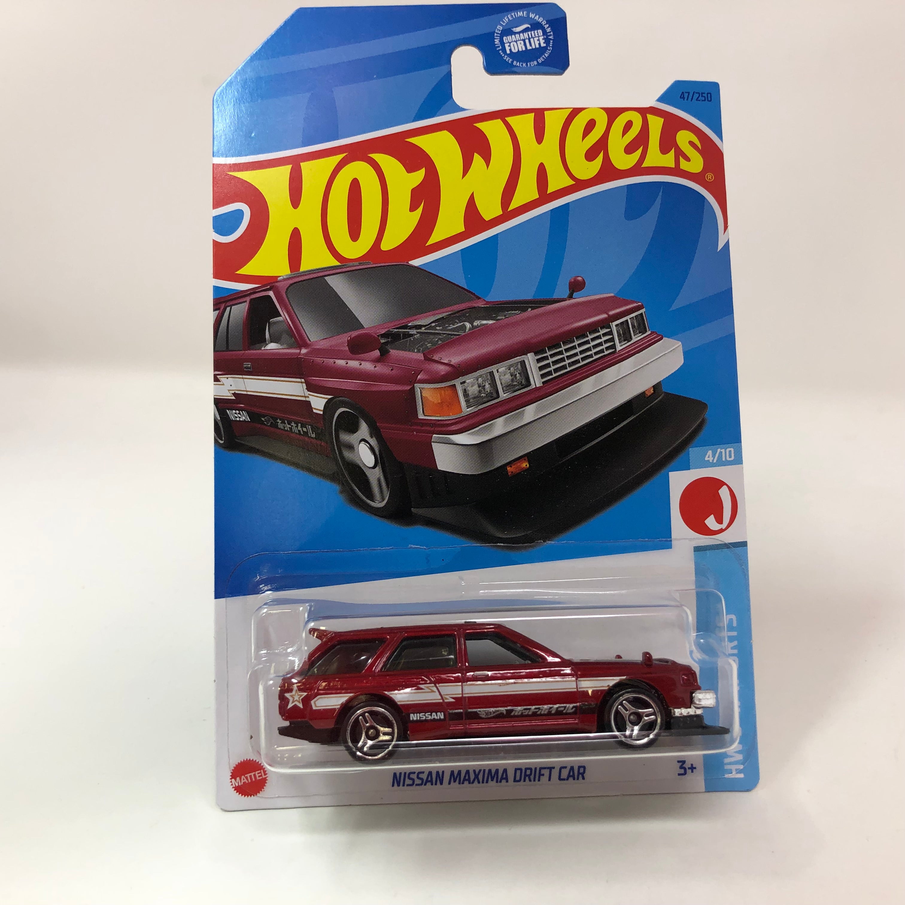 Nissan Maxima Drift Car #47 * Red * 2023 Hot Wheels、mySite、hgirdovlk