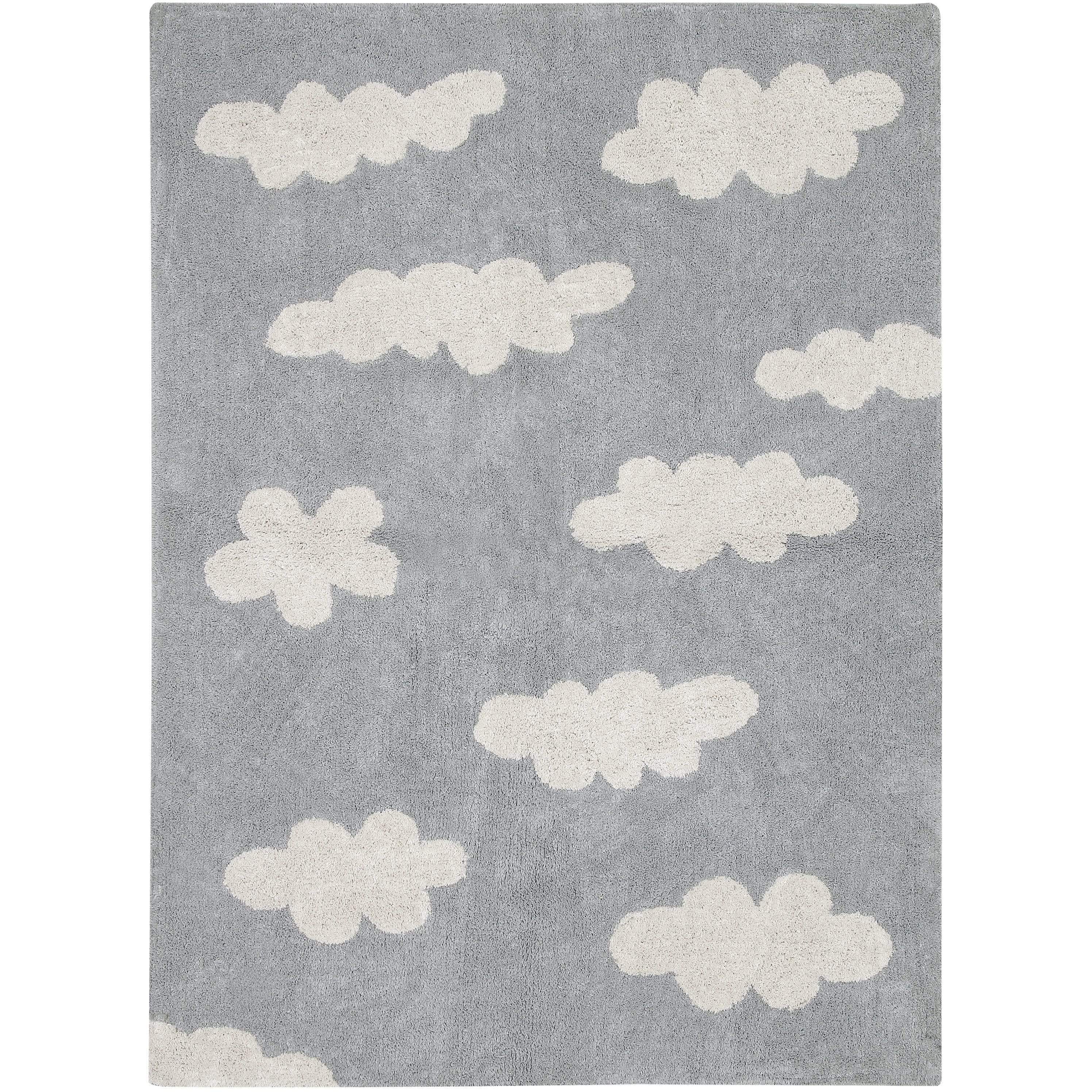 Clouds Grey Machine Washable Area Rug、mySite、gigharbornorthrealestate
