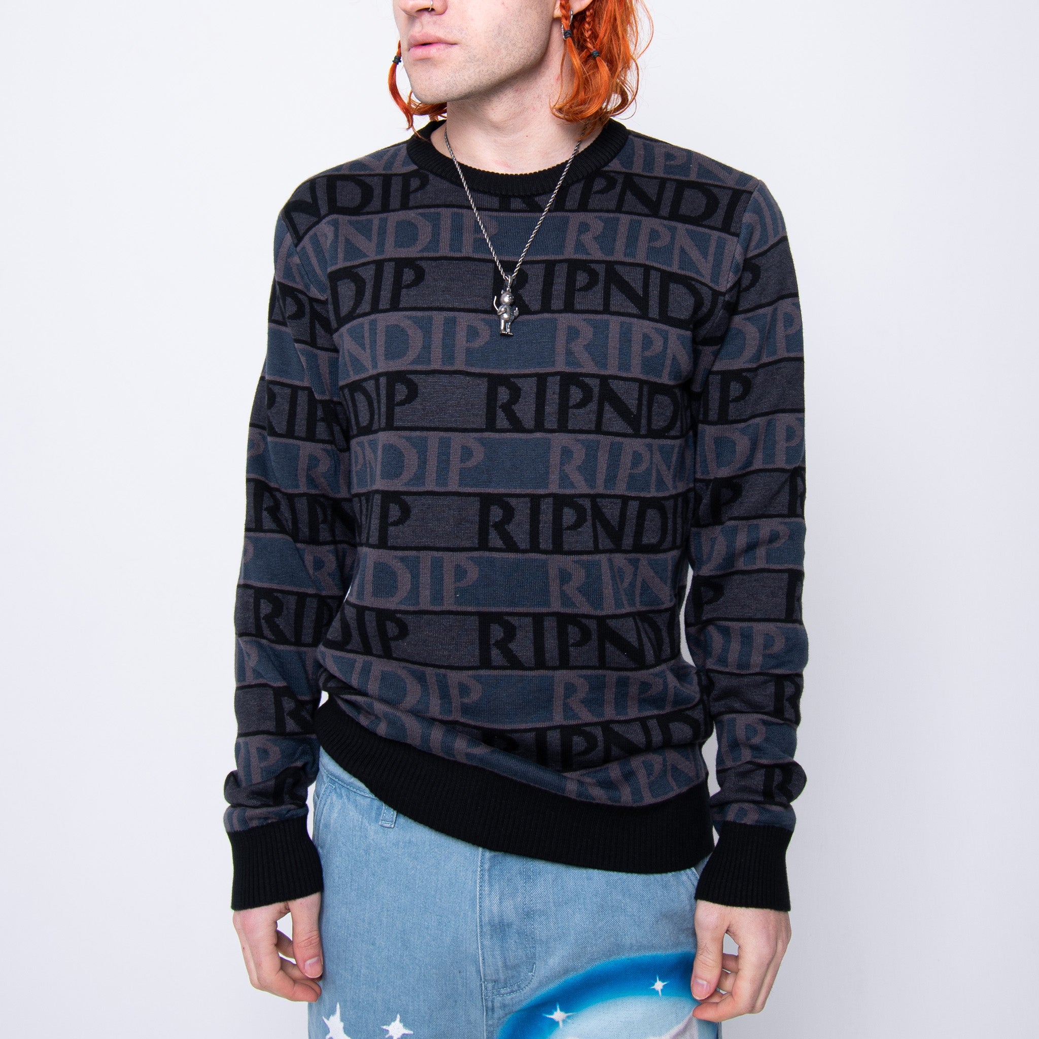  Highland Knit Sweater (Black)、mySite、merchandisen