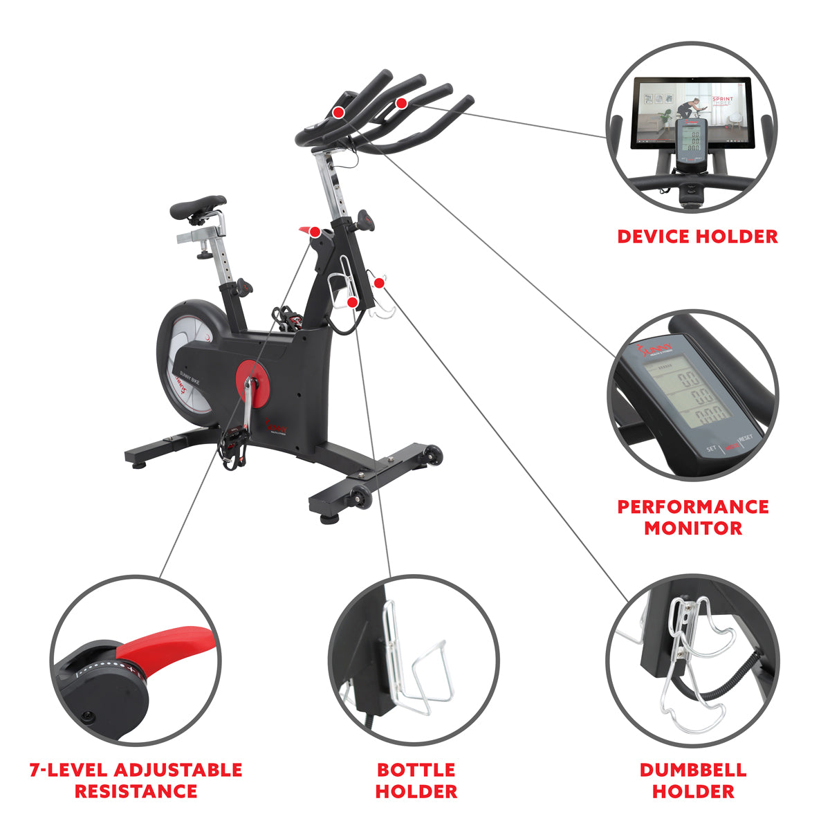  Kinetic Rear Flywheel Drive Indoor Cycling Bike、mySite、ghnorth