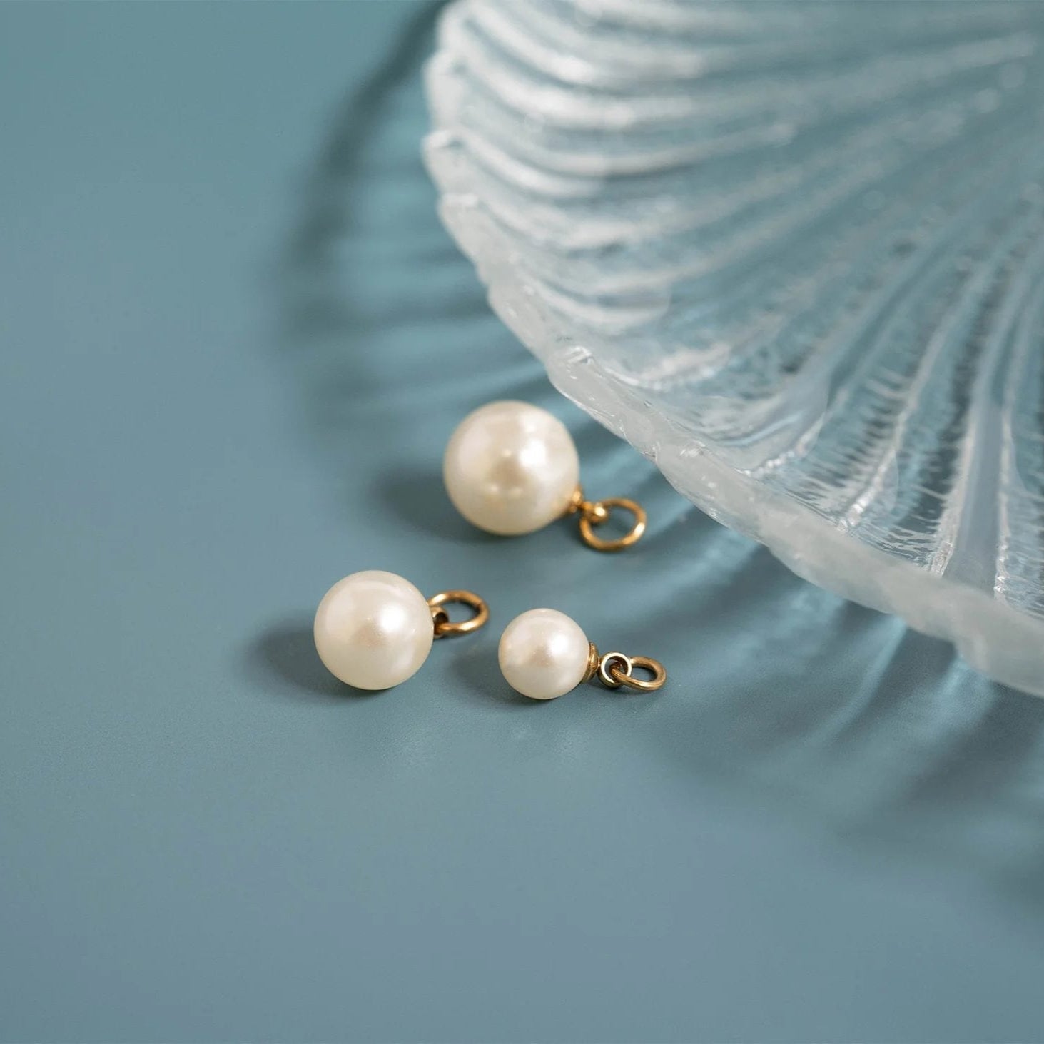 Glass Pearl Charms / SBB0340、mySite、dreamappss