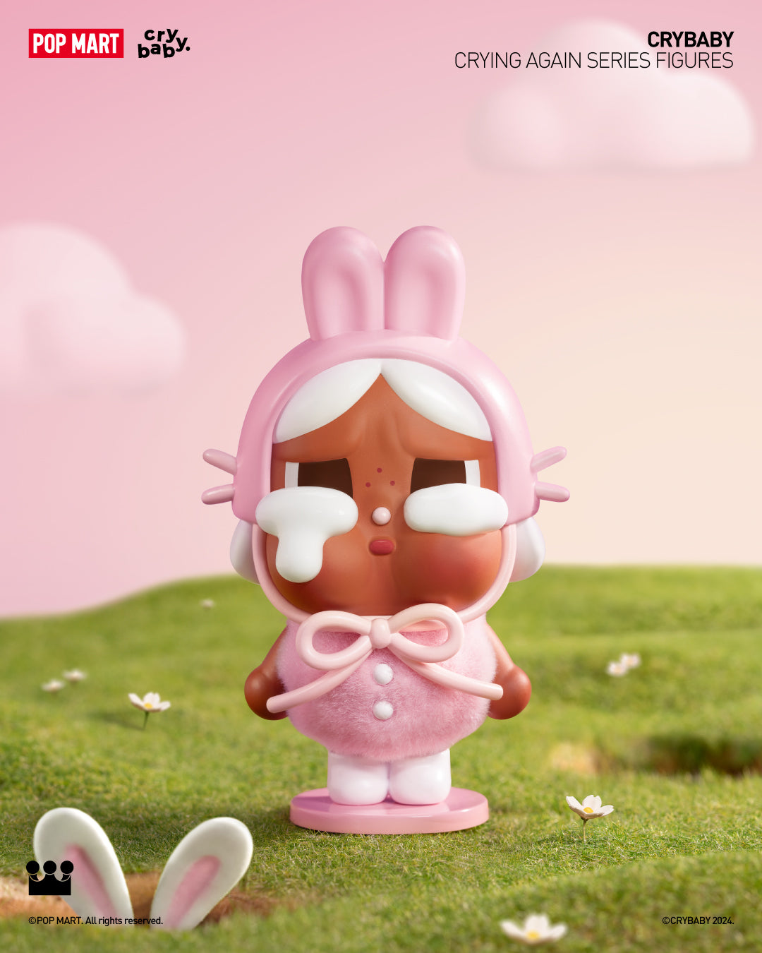  POP MART CRYBABY Crying Again Series Figures、mySite、greenlandpopulation