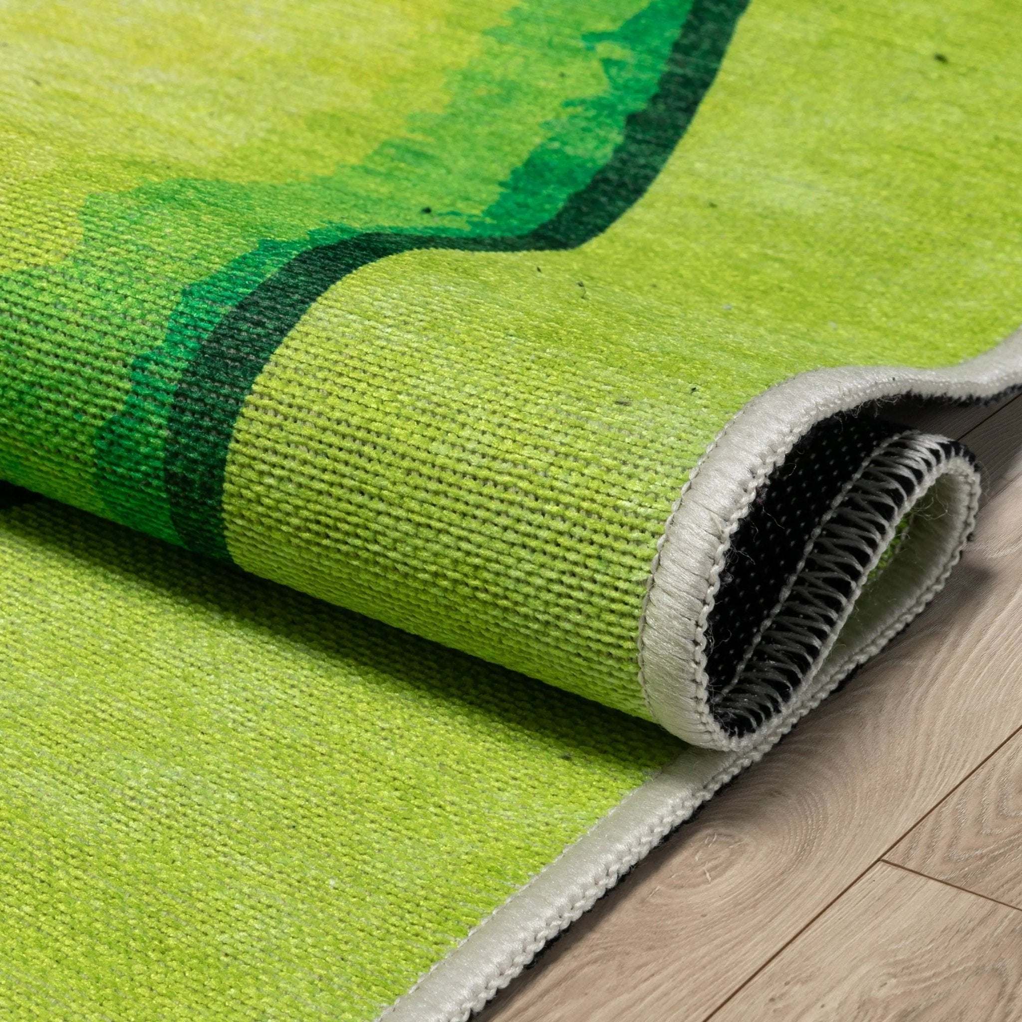Avocado Novelty Green Flat-Weave Rug、mySite、gigharbornorthrealestate