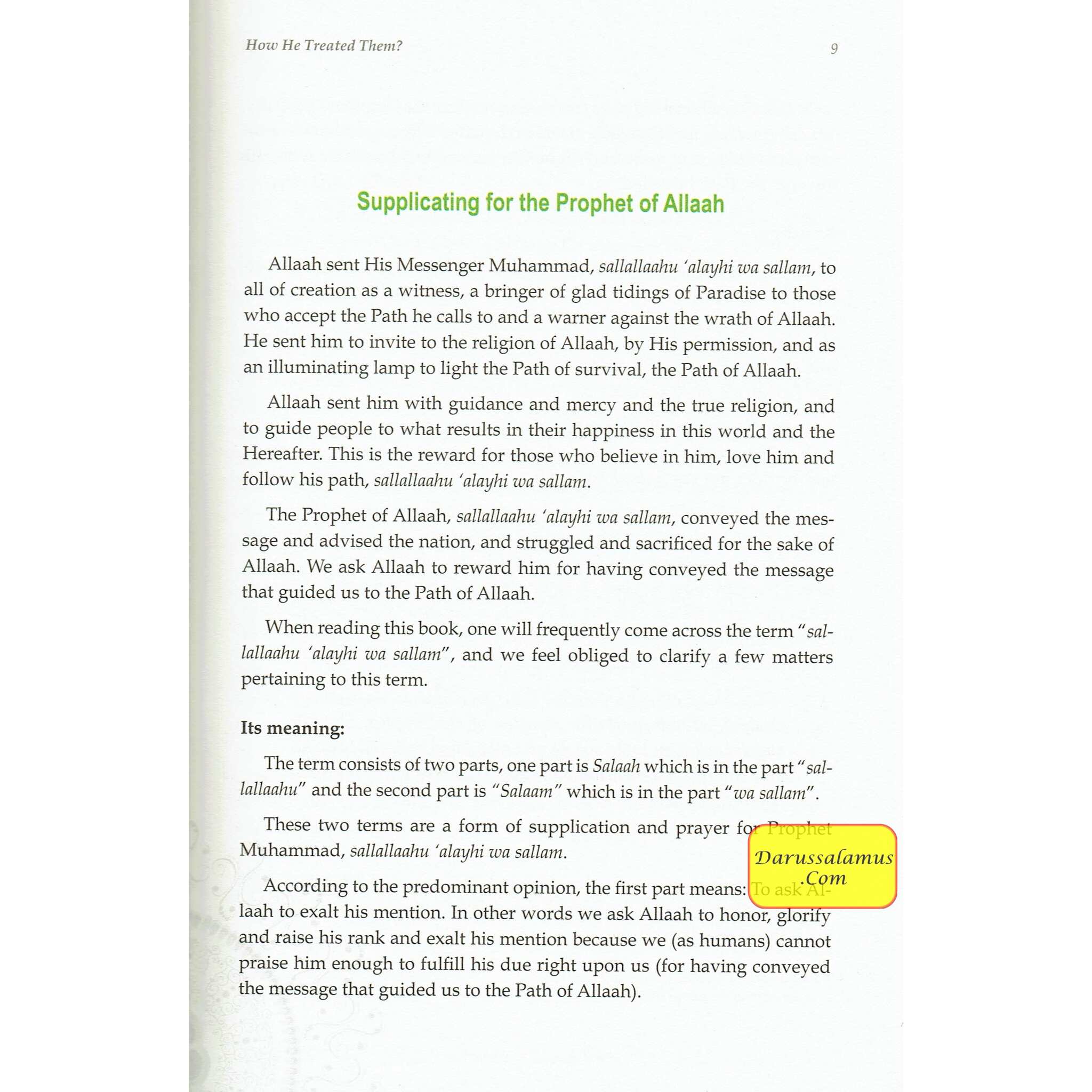 How He Treated Them? By Muhammad Saalih Al-Munajjid、mySite、topwebapps