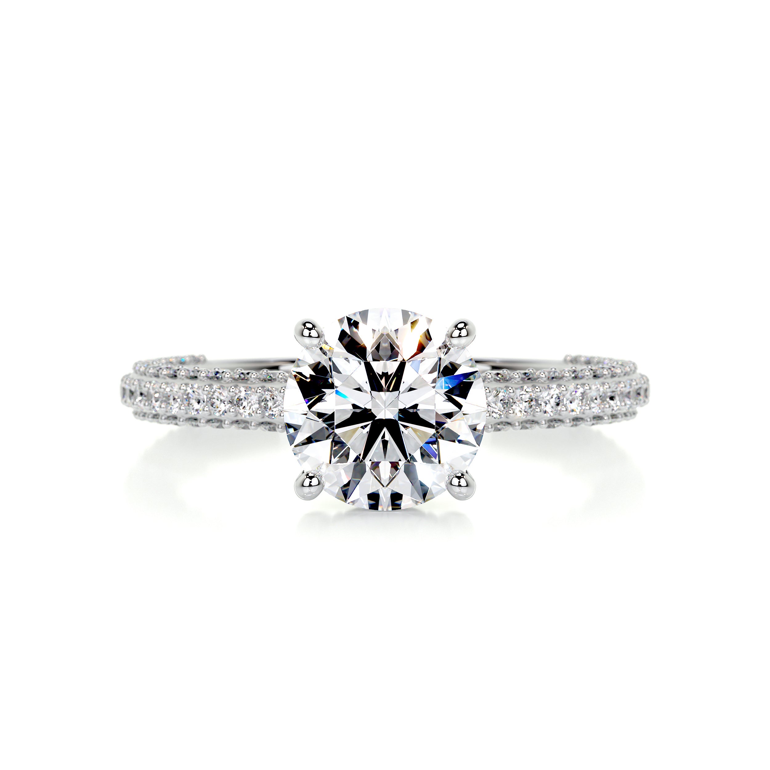 Michaela Diamond Engagement Ring -Platinum、mySite、hinf8tx79