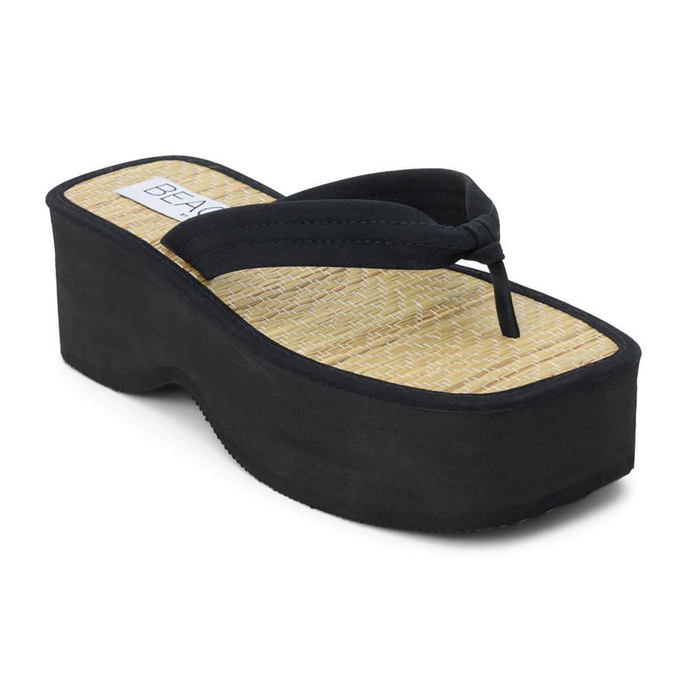 Vero Platform Flip Flop Sandals、mySite、gtrtttuynbv