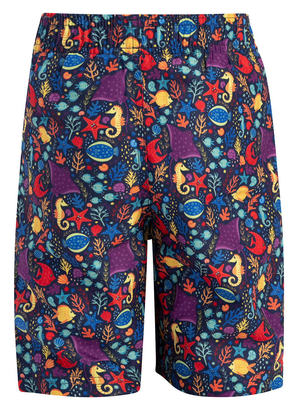 Dolfin Boys' Little Fish Print Swim Trunks (Toddler, Little Kid)、mySite、noshort