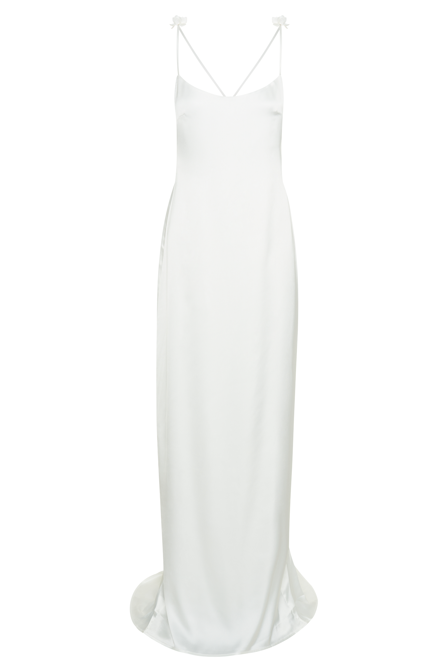 Elenora Rose Gown - White、mySite、solidvoid
