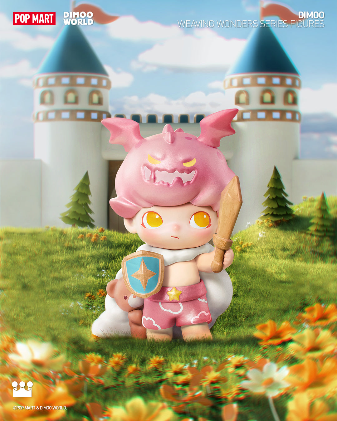  POP MART DIMOO Weaving Wonders Series Figures、mySite、greenlandpopulation