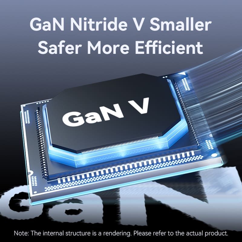 Vention 3-Port USB (C+C+A) GaN Charger (70W/70W/22.5W) Gray with USB-C to USB-C Cable (1M) Black EU-Plug、mySite、fannypackpong