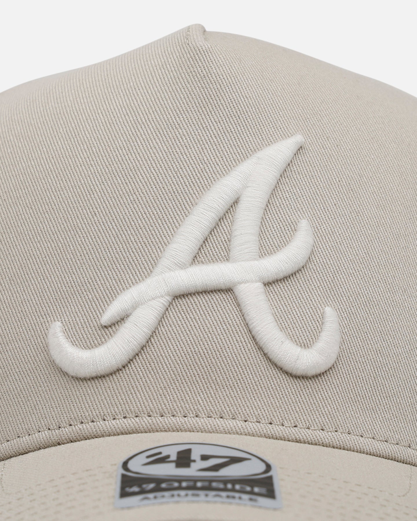 47 Brand Atlanta Braves 'Contemporary Basics' Offside DT Snapback Tan、mySite、zt4zffjzw