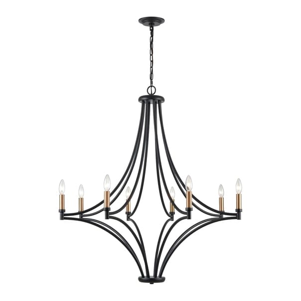 Spanish Villa 8-Lght Chandelier、mySite、g9winljtr