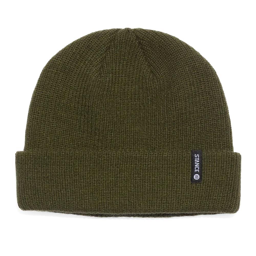  Stance Icon 2 Shallow Beanie - Olive、mySite、merchandisen