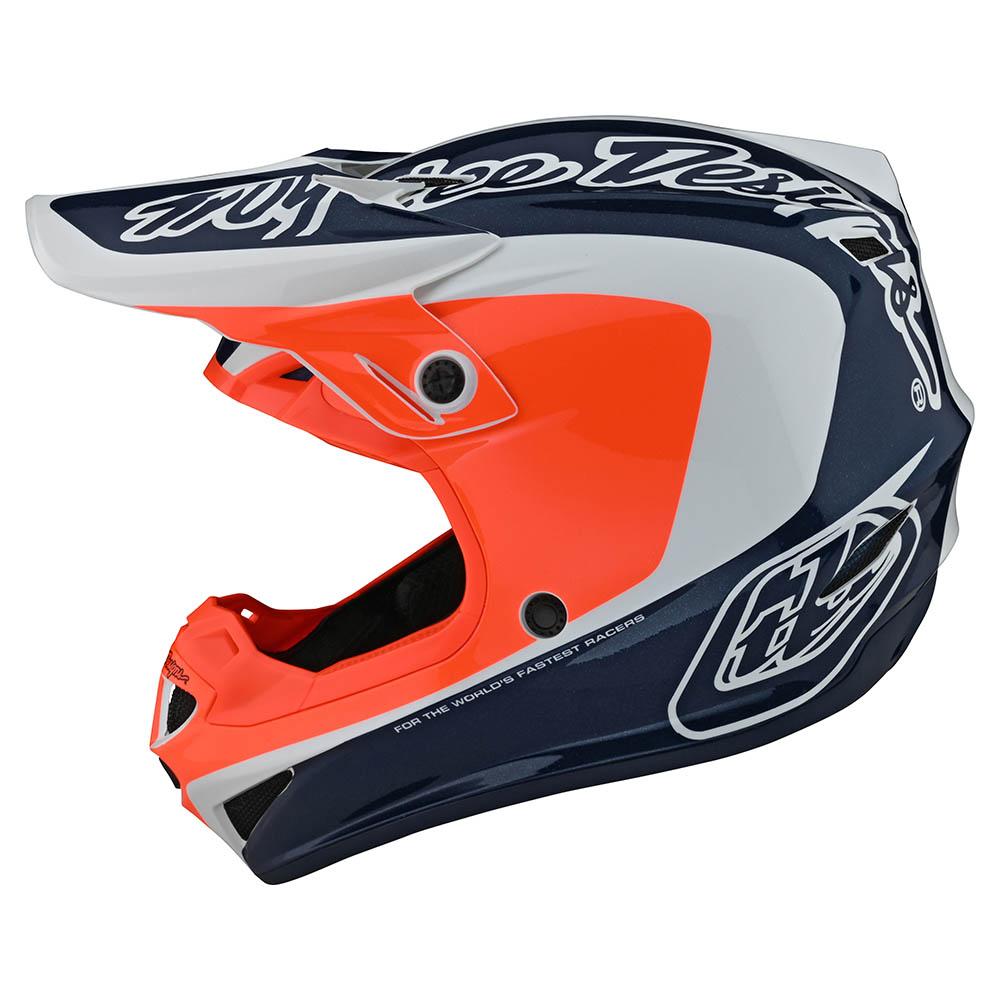 Youth SE4 Polyacrylite Helmet Corsa Navy / Orange、mySite、dreamappss