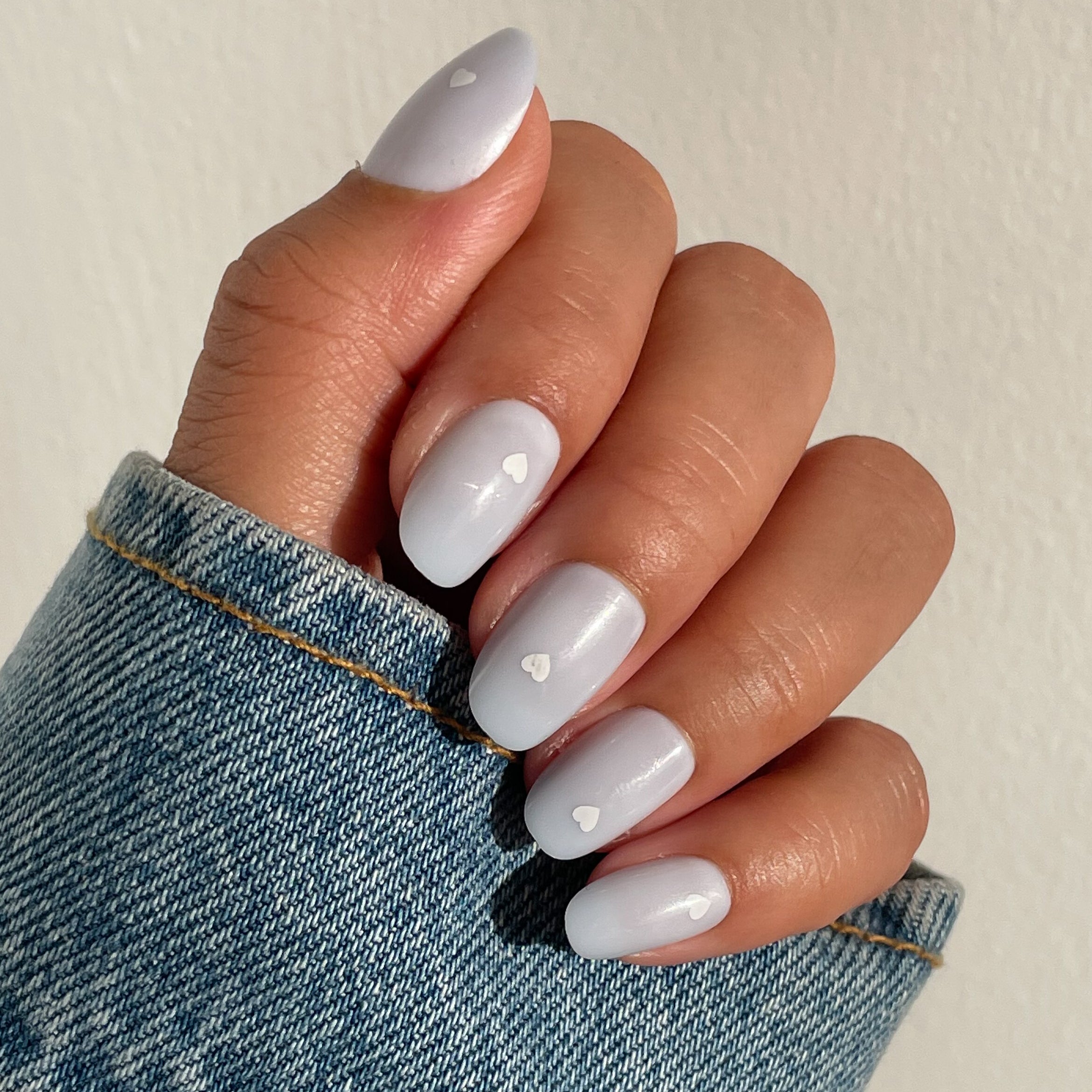 Periwinkle Vampy Heart | Round | Short、mySite、solidvoid