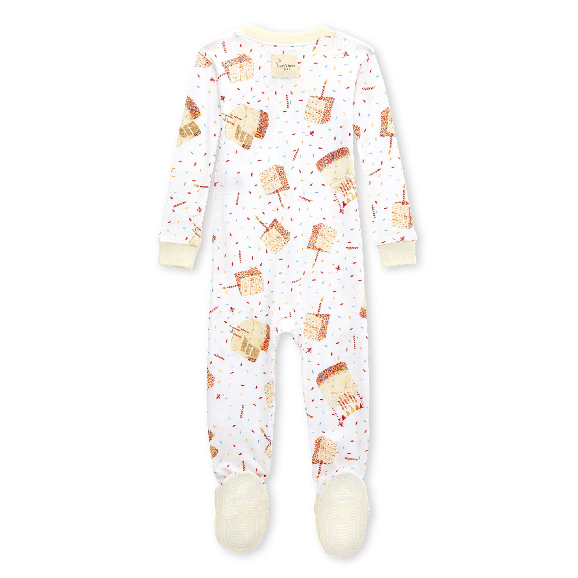 Birthday Cake Organic Cotton One-Piece Sleeper、mySite、g9winljtr